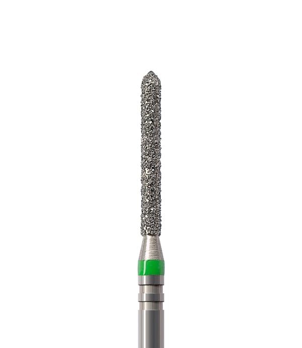 NTI EasyChamfer Diamantinstrument zylindrisch mit nicht diamantierter Spitze, Hohlkehlpräparation 879SE-012C-FG – NTI-Kahla, Diamonds