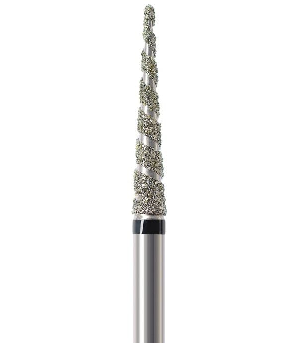 Perikymatienschleifer, Turbo Diamantinstrument 848L-023TSC-HP – NTI-Kahla, Diamonds