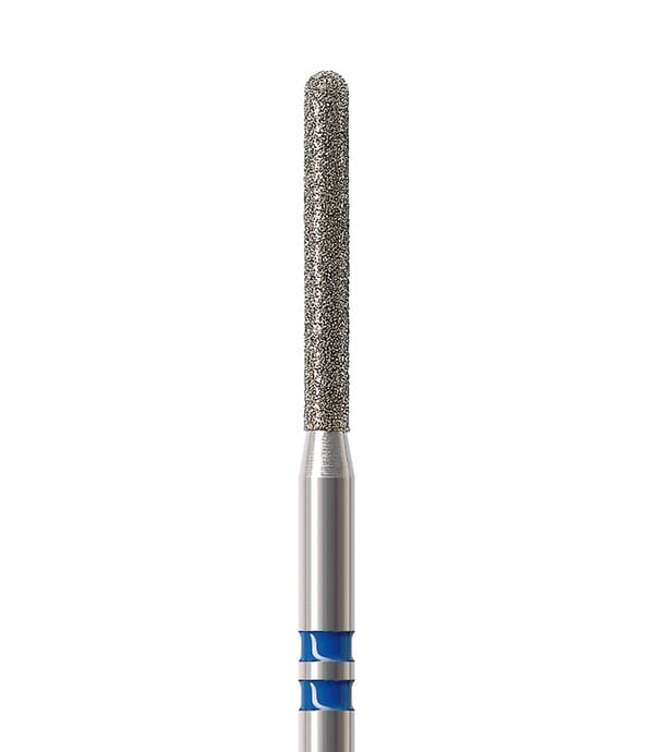 Diamantinstrument Zirkonbearbeitung, Zylinder rund K882-012M-FG – NTI-Kahla, Diamanten