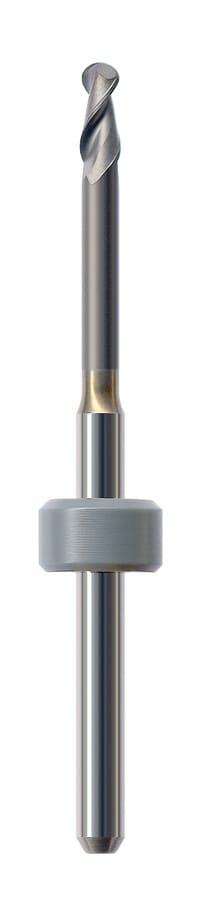 imes icore, ZrO², Schaft ø 3 mm CNIM-3-2-000D – NTI-Kahla, Milling Tools