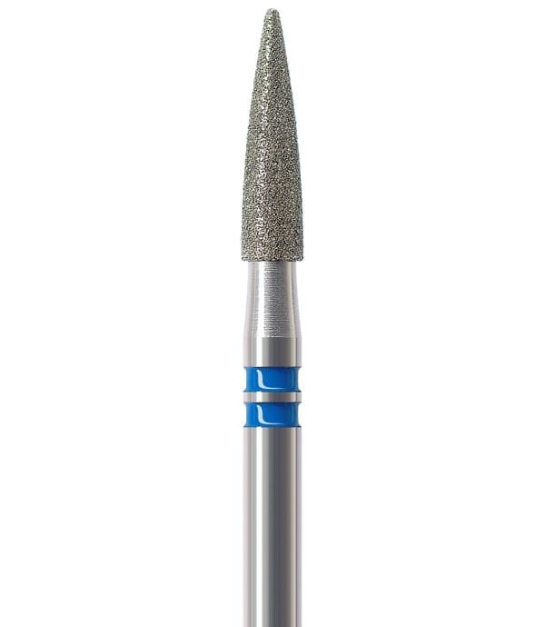 Diamantinstrument HP Zirkonbearbeitung Flamme lang K861L-024M-HP