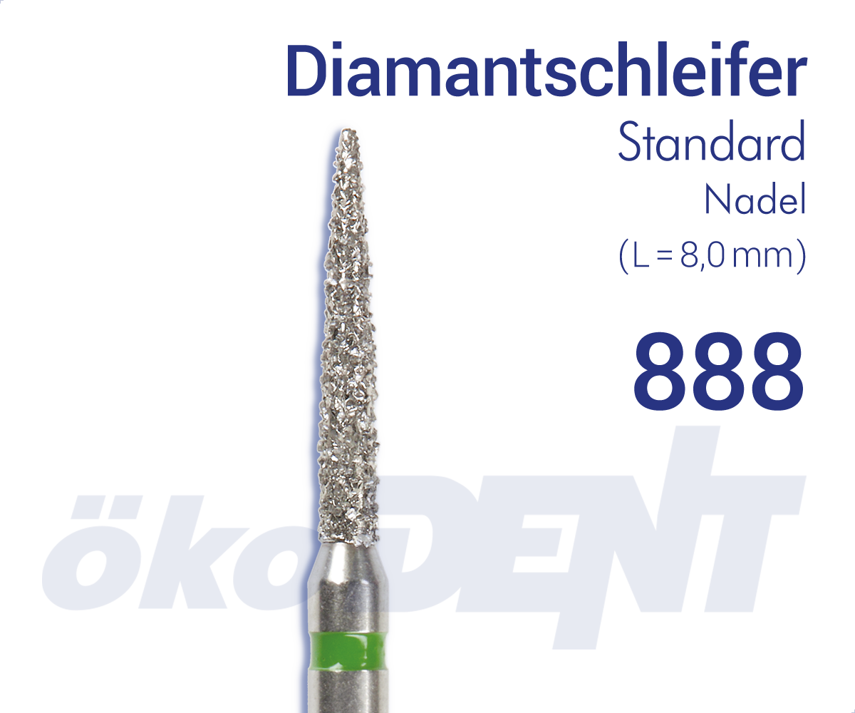 Standard-Diamant 888 - Nadelform – ökoDENT, Diamonds