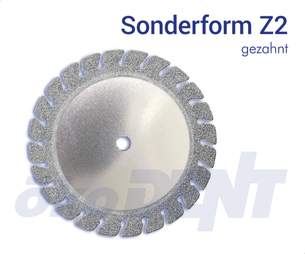 Sonderform Z2 - gezahnt