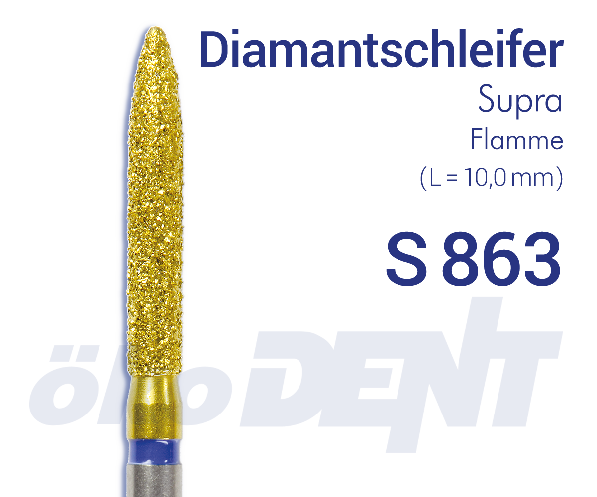 Supra-Diamant S863 - Flamme – ökoDENT, Diamanten