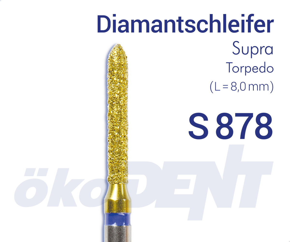 Supra-Diamant S878 - Torpedo – ökoDENT, Diamanten