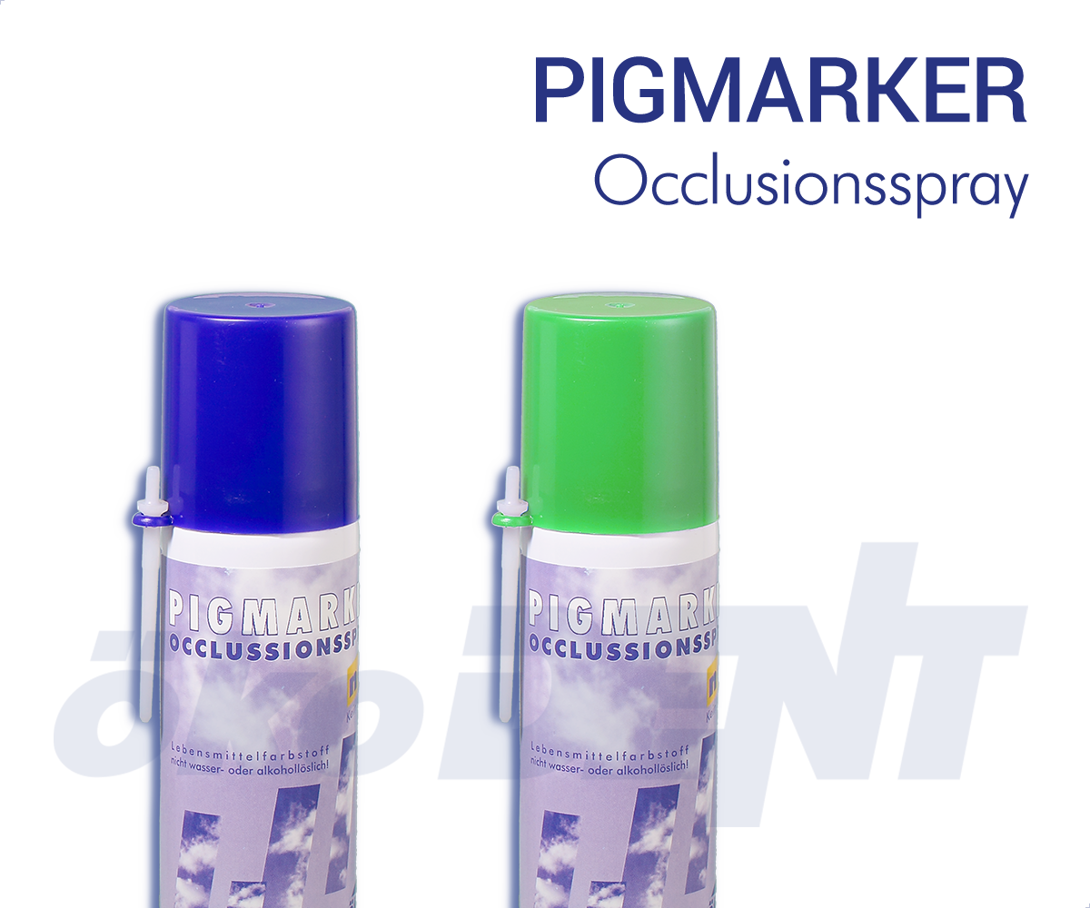 PIGMARKER Occlusionsspray – ökoDENT, Artikulationsspray