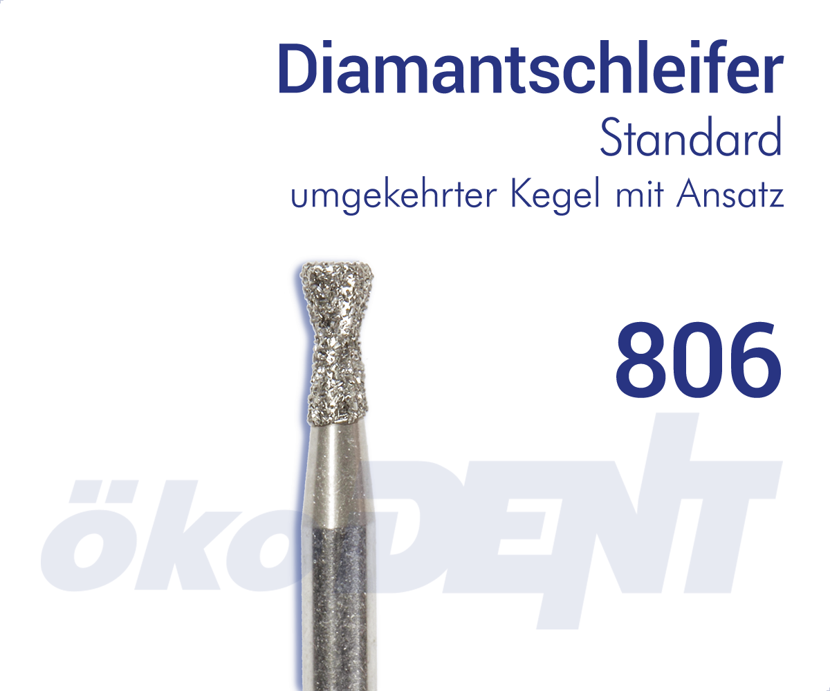 Diamantschleifer Linse / Diamond Bur Lens – ökoDENT, Diamond Burs
