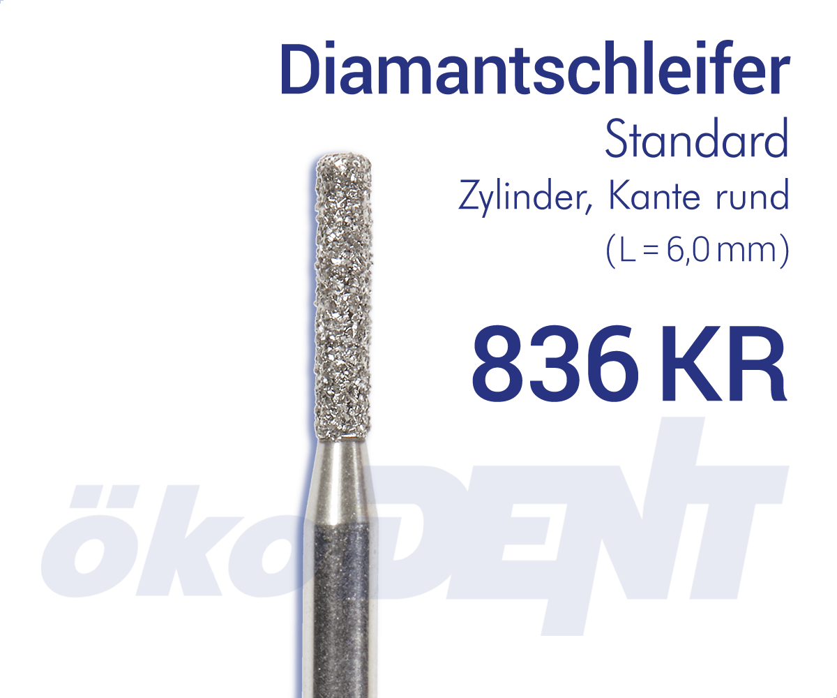 Diamantschleifer Zylinder KR / Diamond Bur Cylinder KR