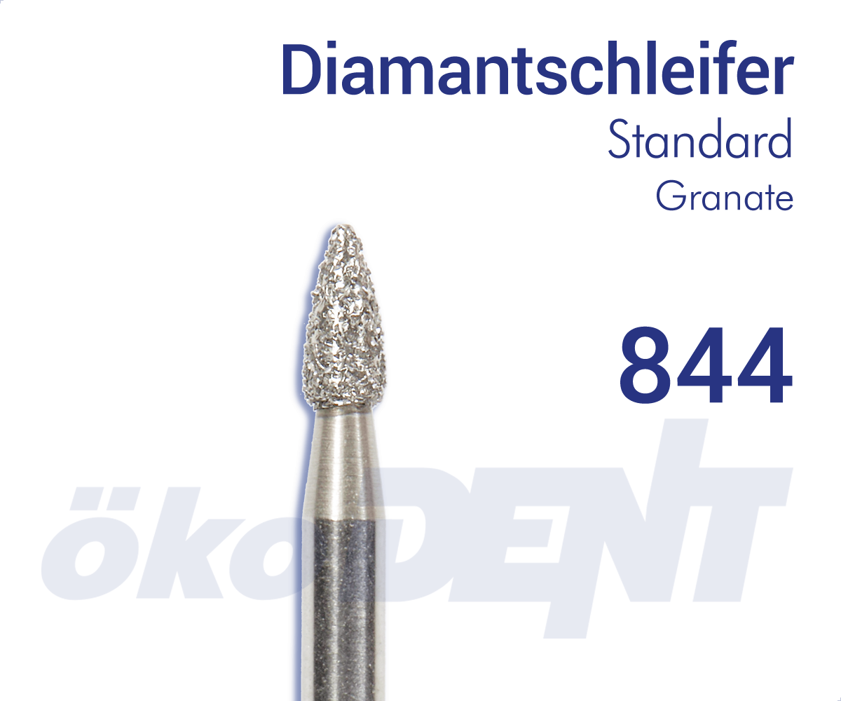Standard-Diamant 844 - Granate, lang – ökoDENT, Diamonds