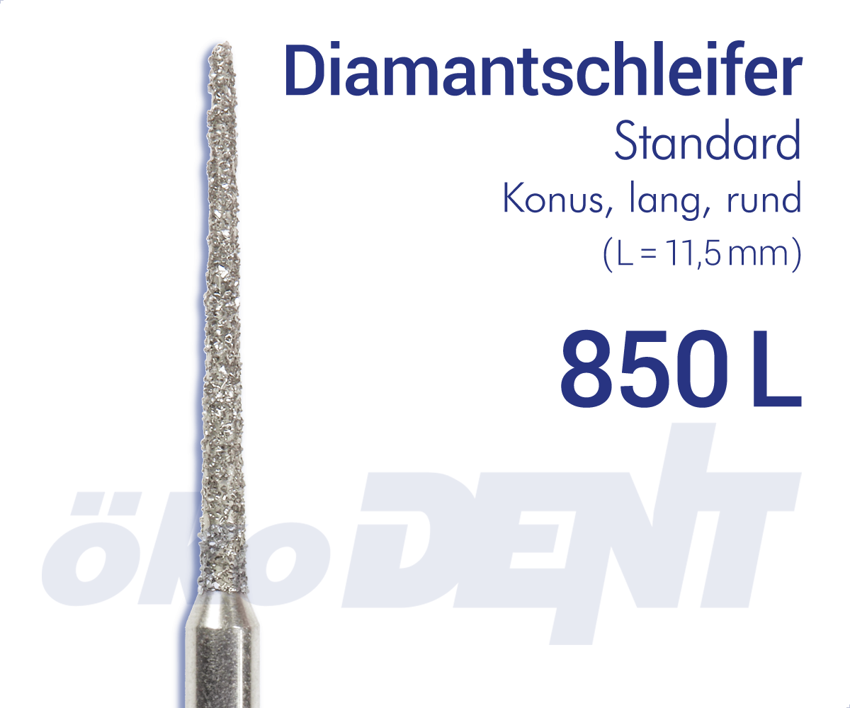 Standard-Diamant 850L - Konus, lang, rund
