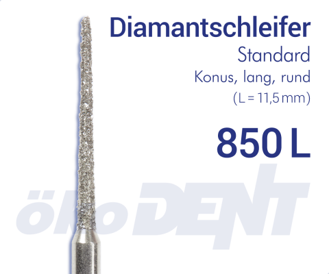 Standard-Diamant 850L - Konus, lang, rund