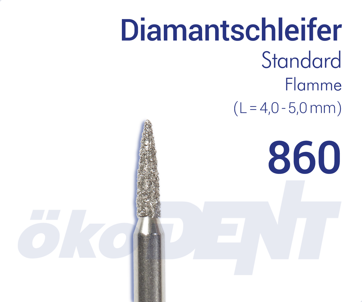 Diamantschleifer Doppelkonus / Diamond Bur Double Taper – ökoDENT, Diamond Burs
