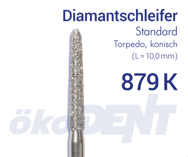 Standard-Diamant 879K - Torpedo, konisch