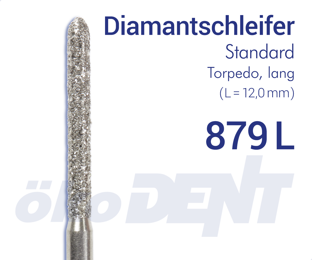 Diamantschleifer Shoulderend L / Diamond Bur Shoulder-End L – ökoDENT, Diamond Burs
