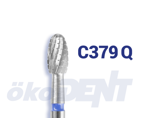 Hartmetall-Finierer C379 Q – ökoDENT, Carbide Burs
