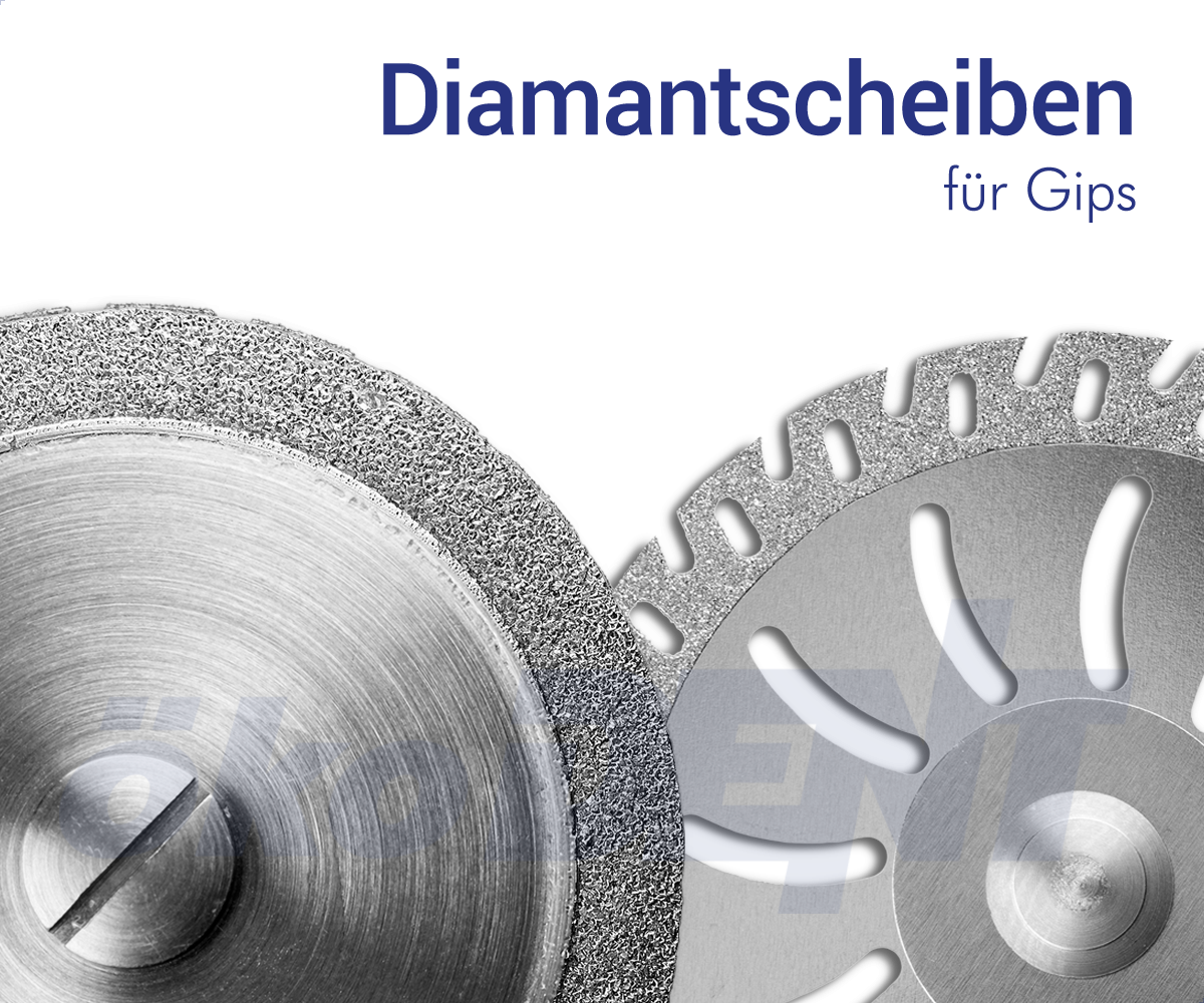 Diamantscheiben für Gips – ökoDENT, Rotierende Instrumente Labor