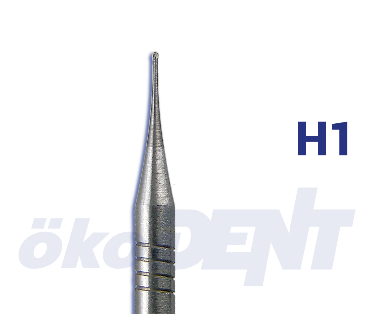 Hartmetall-Bohrer H1 ... HP – ökoDENT, Lab Rotary Instruments