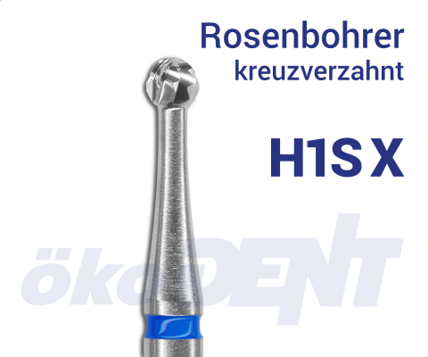 Rosenbohrer H1S X – ökoDENT, Lab Rotary Instruments
