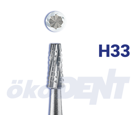 Hartmetall-Bohrer H33