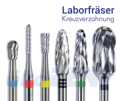 Laborfräser, Kreuzverzahnung