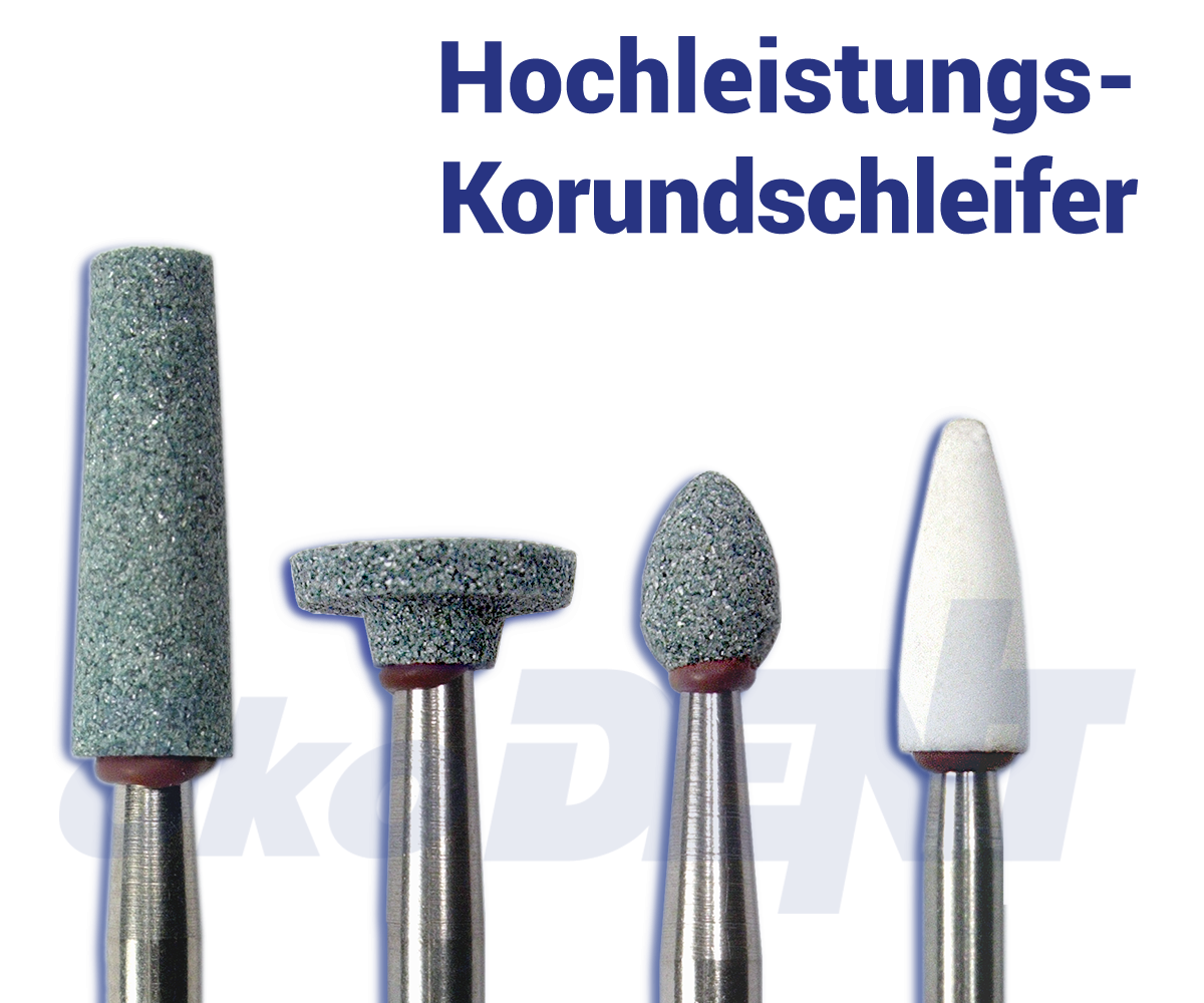 Hochleistungs-Korundschleifer – ökoDENT, Diamond Burs