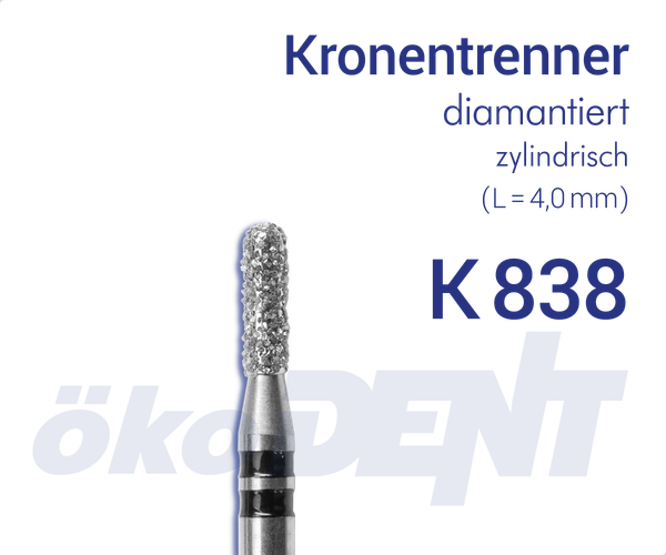 Diamant-Kronentrenner K838 - Zylinder, rund