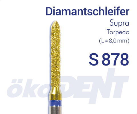 Supra-Diamant S878 - Torpedo – ökoDENT, Diamanten