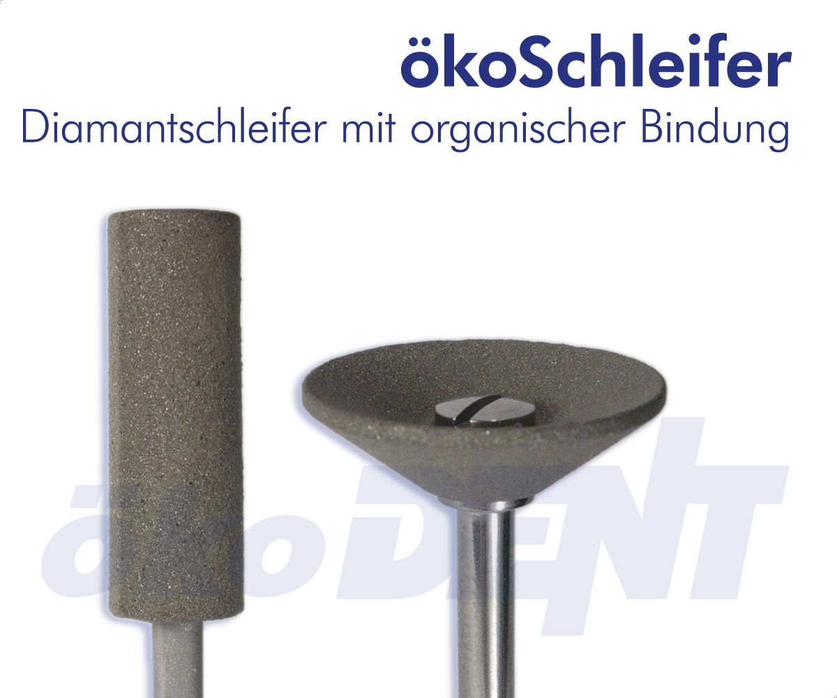ökoSchleifer - Diamantschleifer mit organischer Bindung
