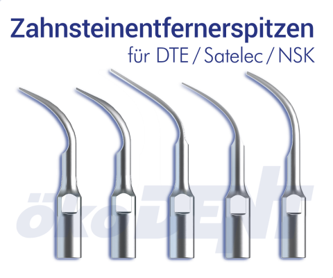 Zahnsteinentfernerspitzen (DTE / Satelec / NSK kompatibel)