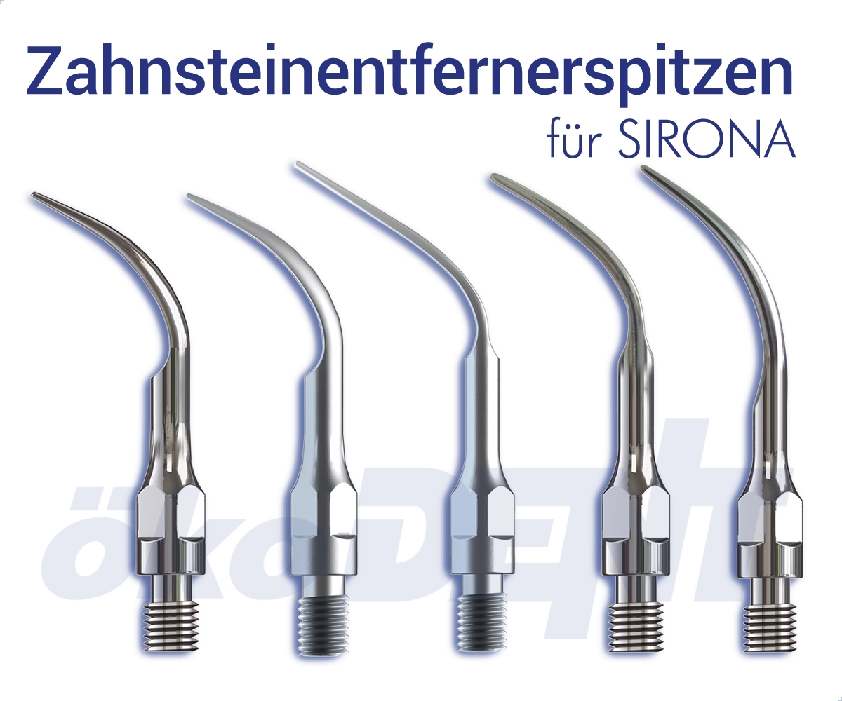 Zahnsteinentfernerspitzen (SIRONA kompatibel)