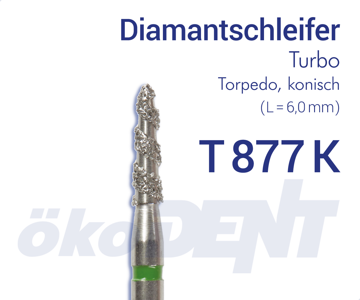 Turbo-Diamant T877K - Torpedo, konisch
