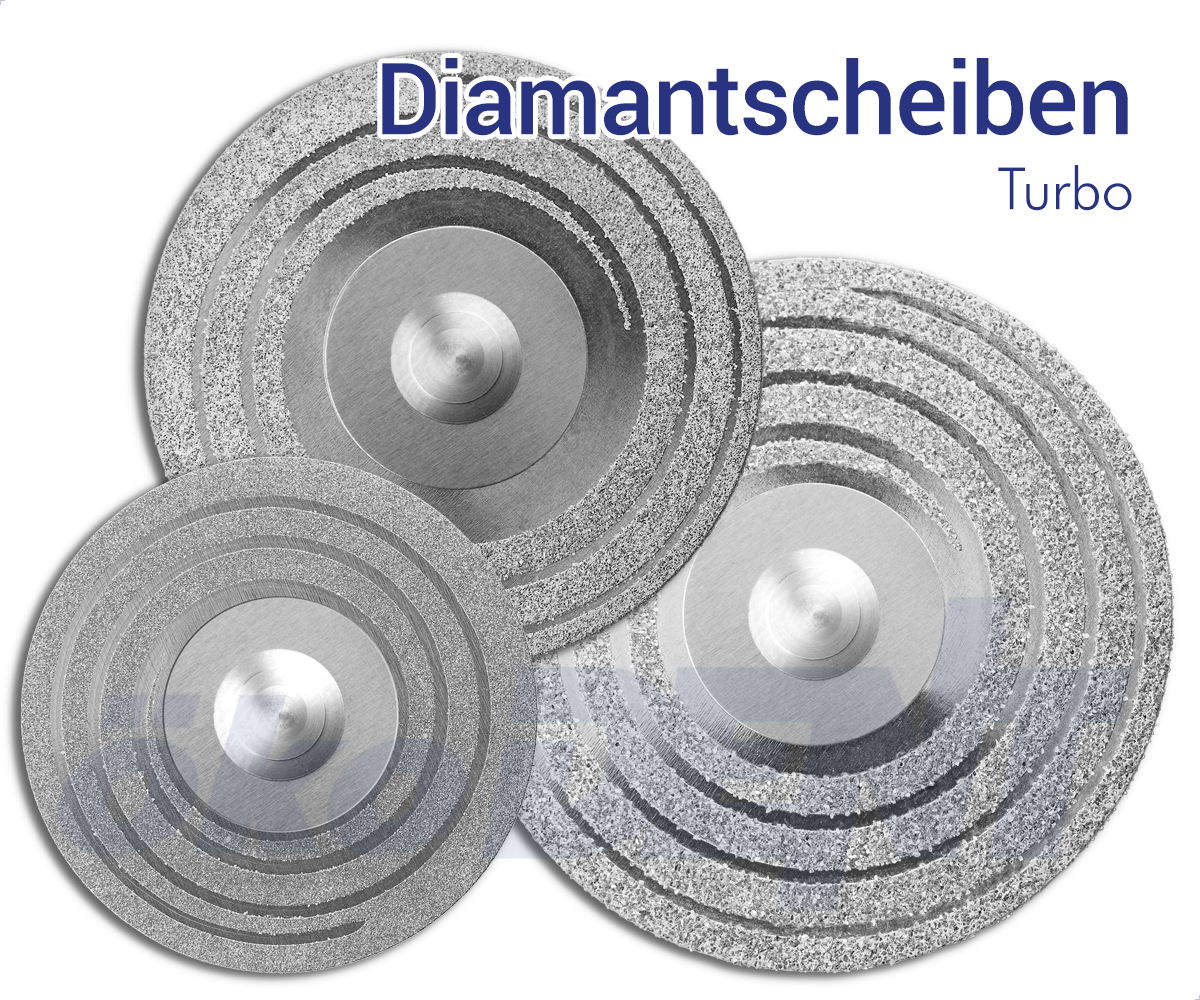 Diamantscheiben, Turbo – ökoDENT, Diamond Discs