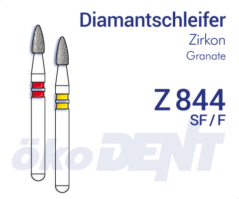 ZIRKON-Diamantschleifer Z844 – ökoDENT, Diamanten