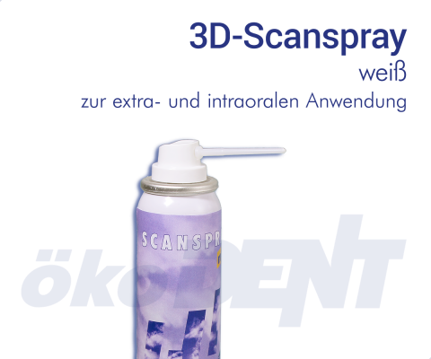 3D-Scanspray – ökoDENT, Scan-Zubehör