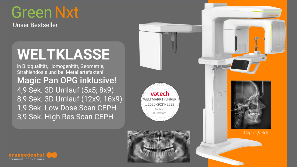 Green Nxt – orangedental, Extraoral Imaging