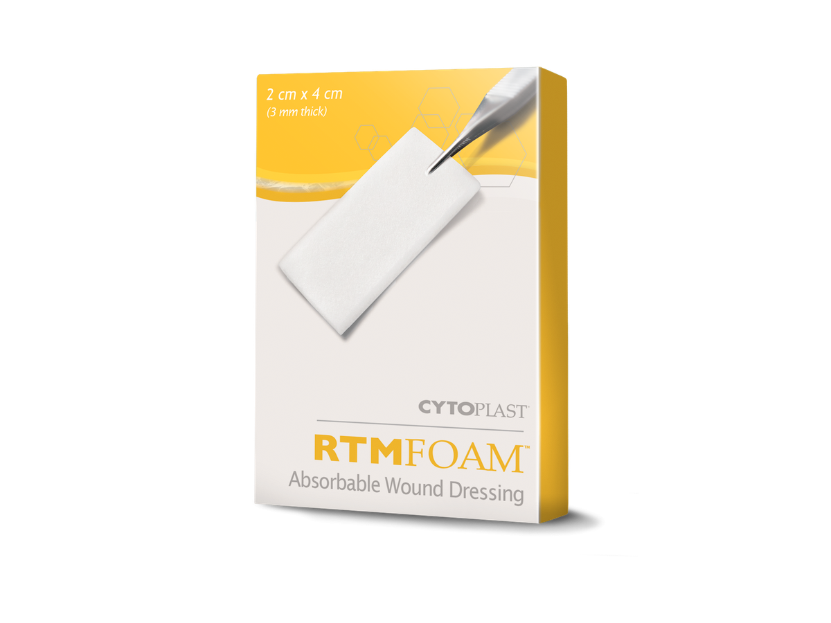 RTMFoam – Osteogenics, Blutstillung