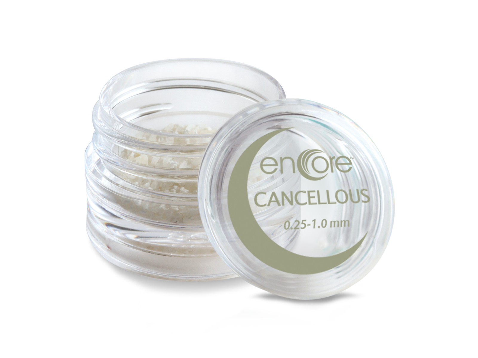 enCore® Cancellous Allograft – Osteogenics, Bone Graft Materials