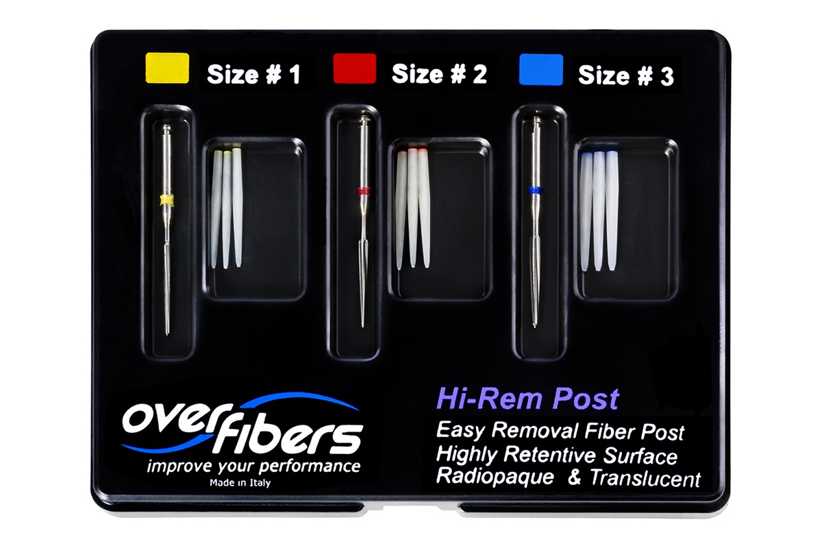 Hi-Rem Endodontic Post - Overfibers (REOP201/202/203 (Refill Posts))