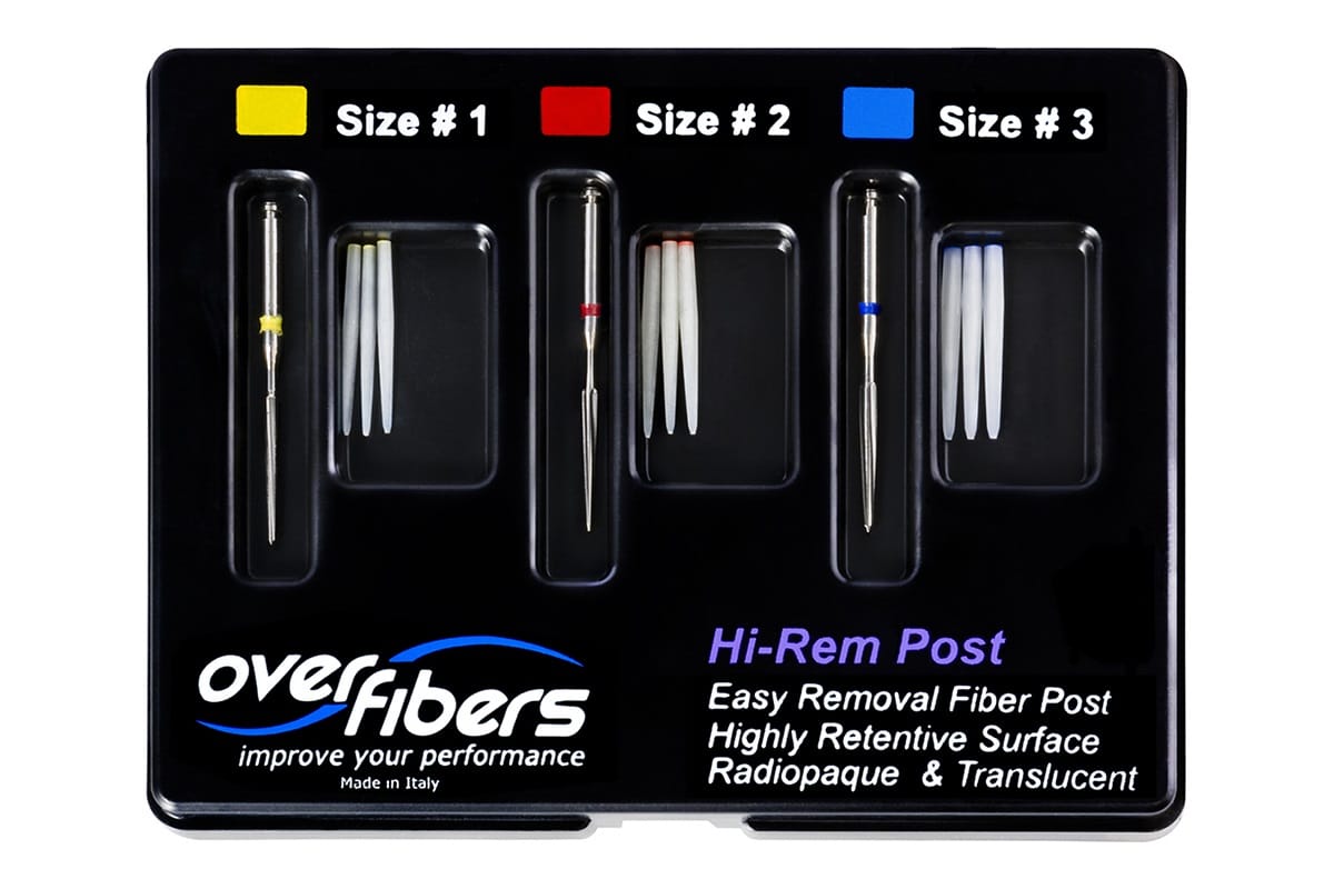 Hi-Rem Endodontic Post - Overfibers (REOP201/202/203 (Refill Posts)) – OVERFIBERS SRL, Post Systems