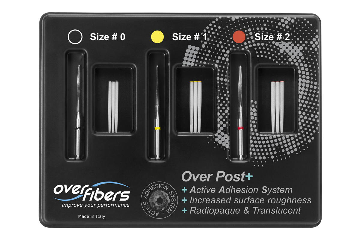 Over Post+ Zirconia Glass Fiber Post (PD100-PD103 (Refill Drills))