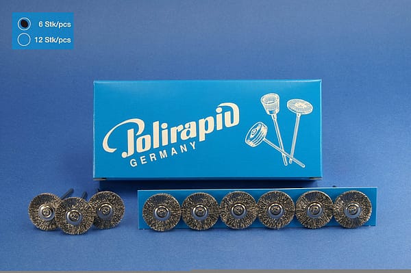 116/21 mm H S12 – POLIRAPID, Polierbürsten, Schwabbeln