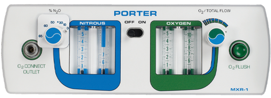 Porter MXR-1 Einbau-Durchflussmesser – Porter Instrument, Anästhetika