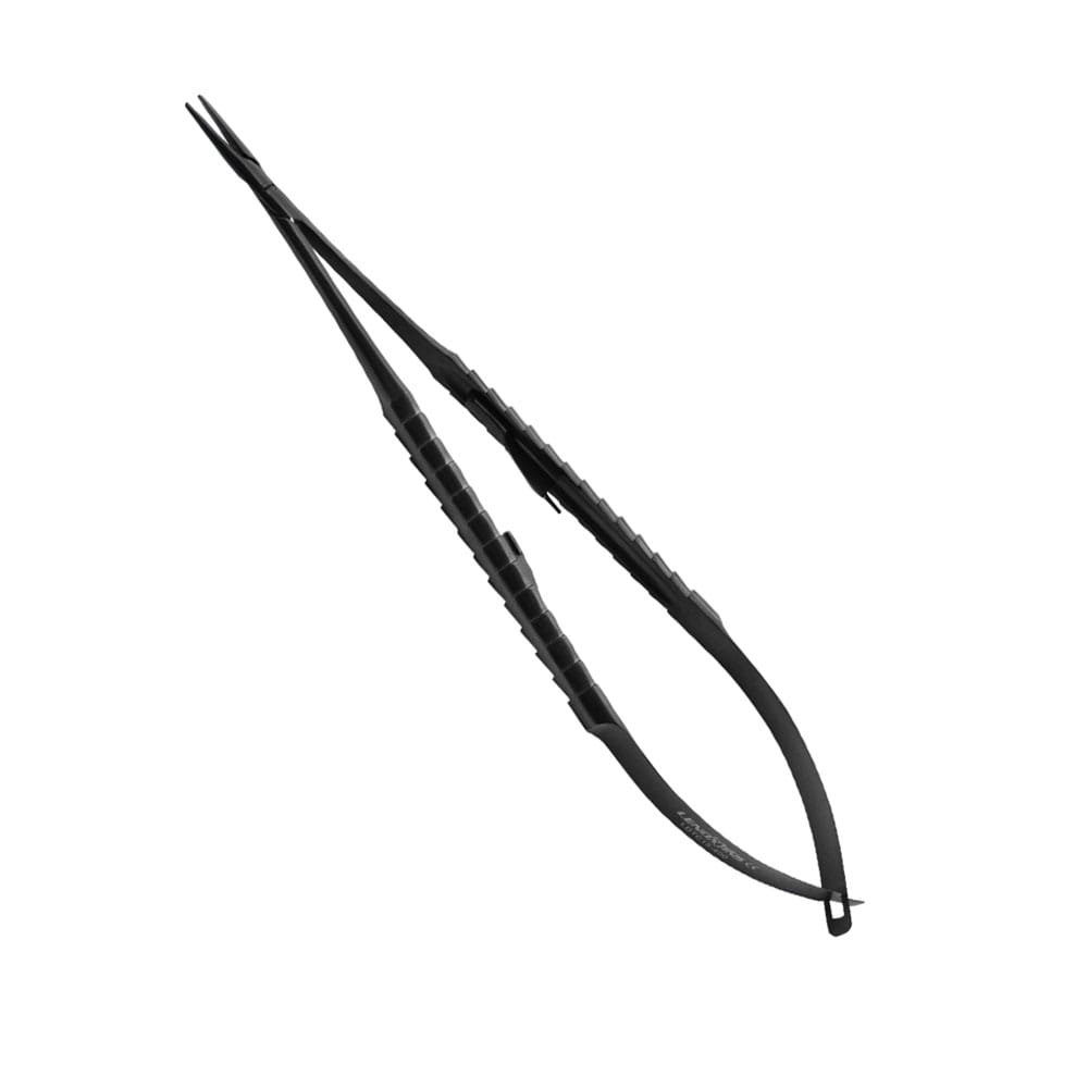 Micro Needle Holder TC 18cm STR Locking – Precision Dental, Scissors & Needle Holders