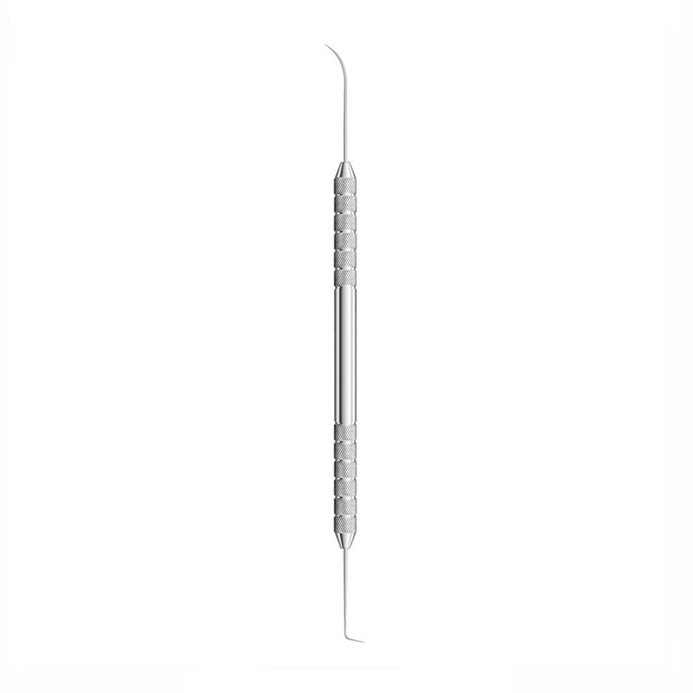 Explorer #6, Tige légèrement courbée à pointe courte à angle droit 3A – Precision Dental, Explorers