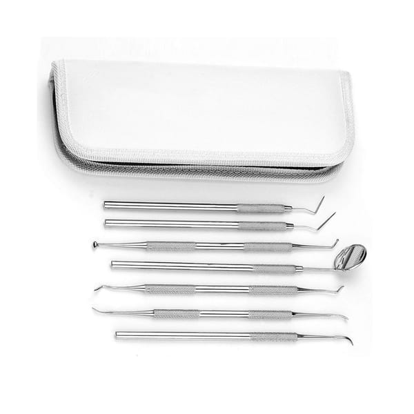 Professionelles Dentalhygiene-Set – 7 Instrumente
