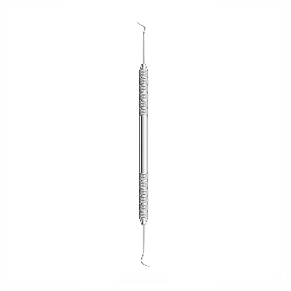 Explorer #1313N, Shepherd's Hook, kurzer Rechtwinkeltipp 23 – Precision Dental, Mirrors & Explorers