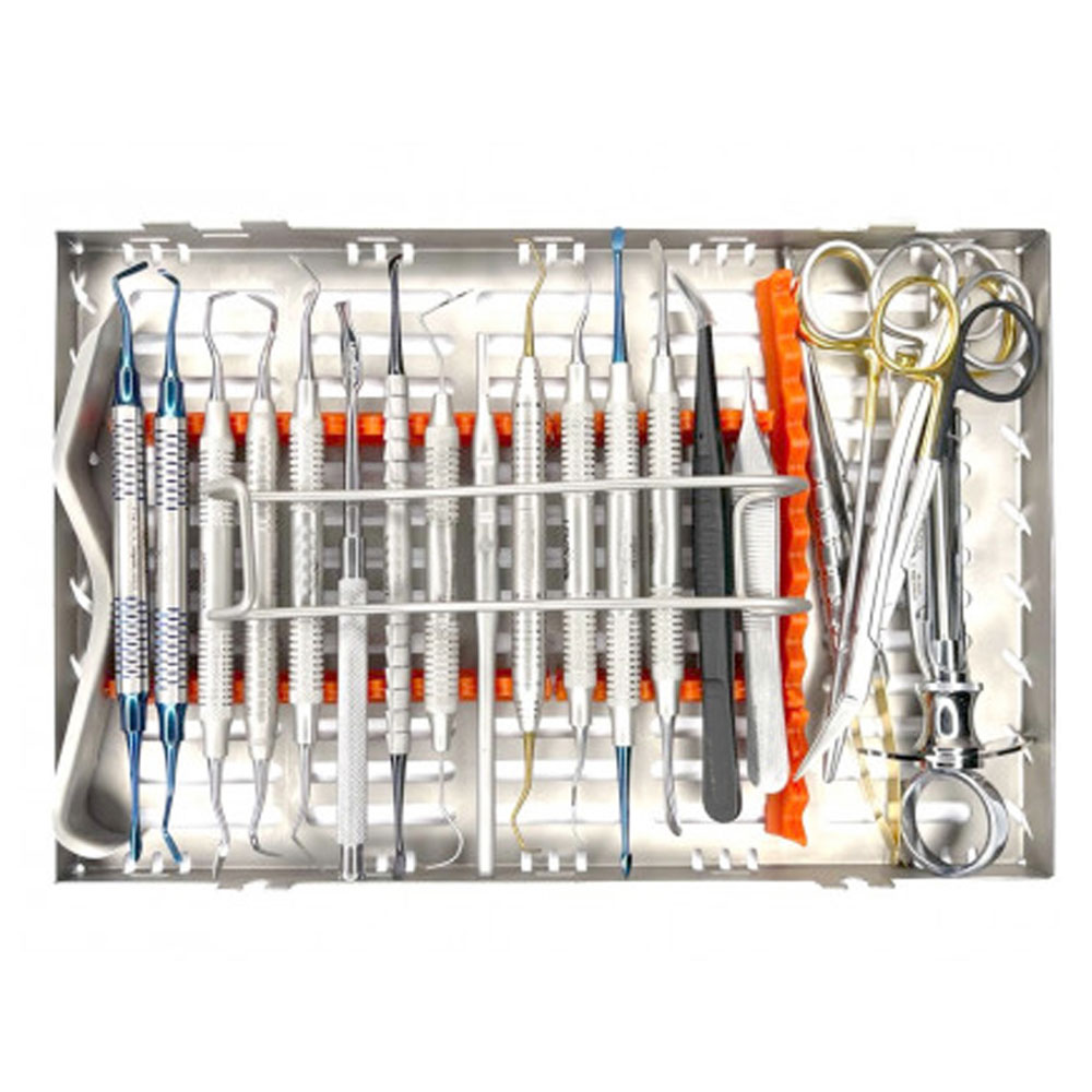 Implantat-Parodontologie-Vollinstrumenten-Kit – Precision Dental, Implant Surgical Kits