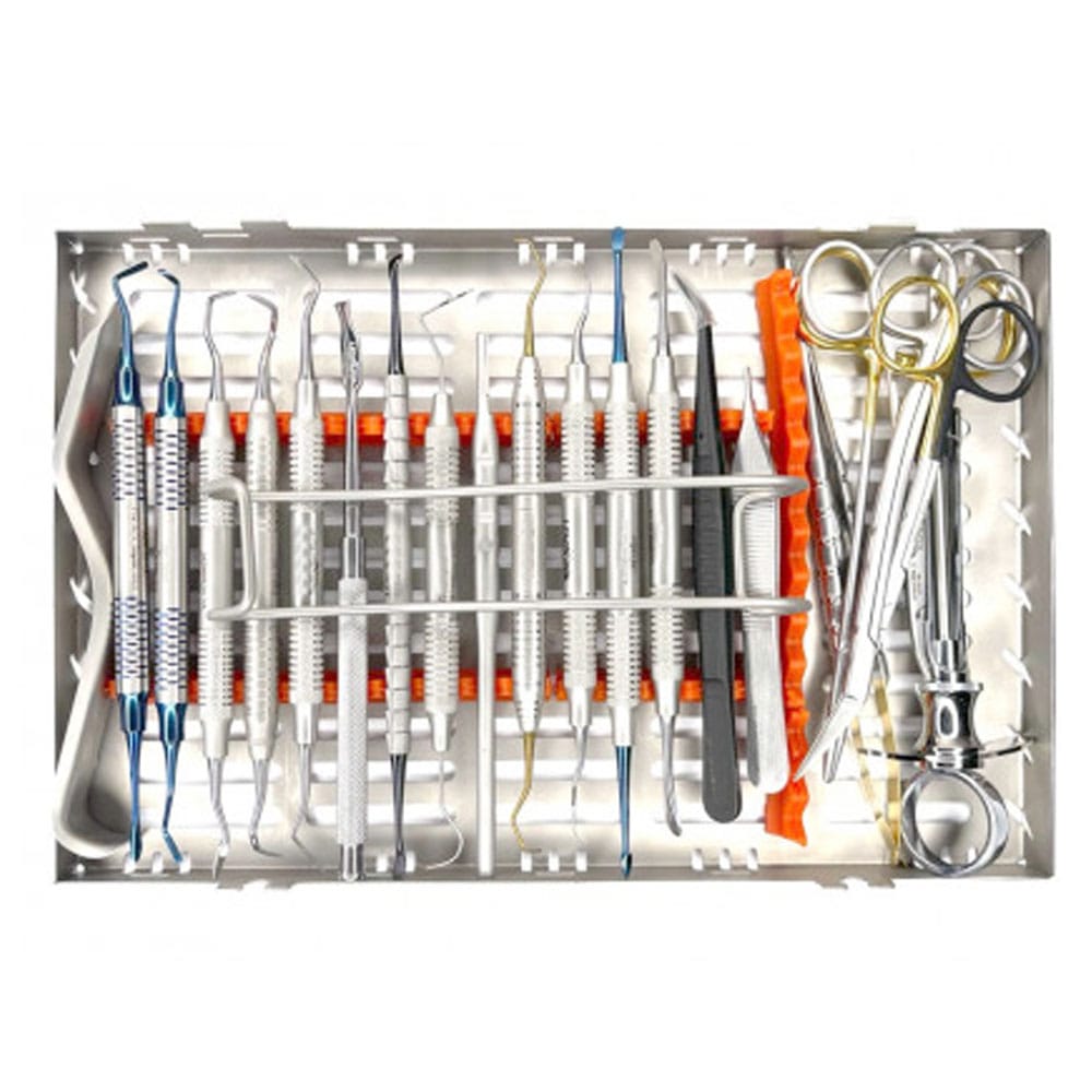 Kit complet d'instruments parodontaux pour implantologie – Precision Dental, System-Independent Instruments and Accessories