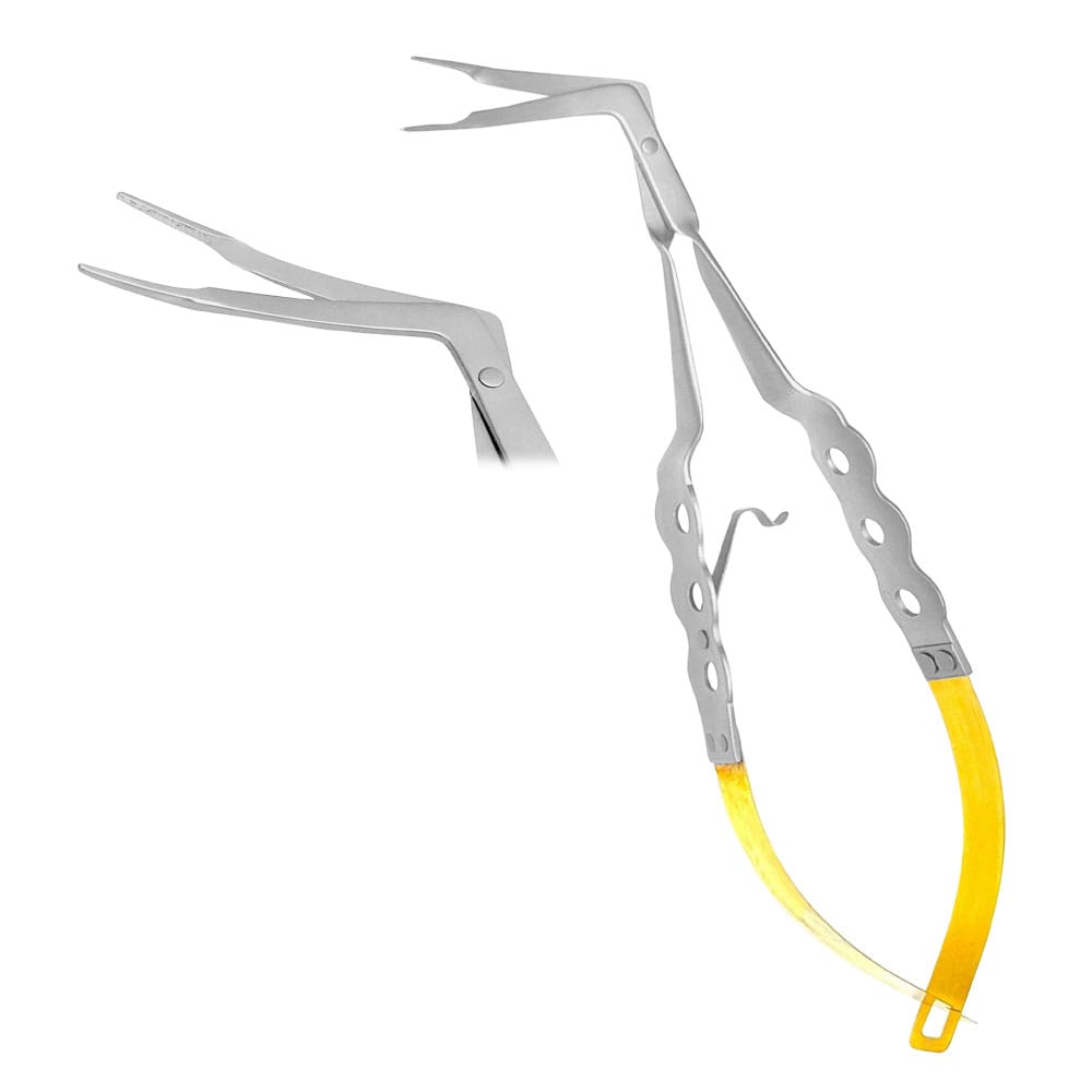 Tunneling-Gewebetransplantat-Pinzette, gebogen links – Precision Dental, Chirurgische Instrumente