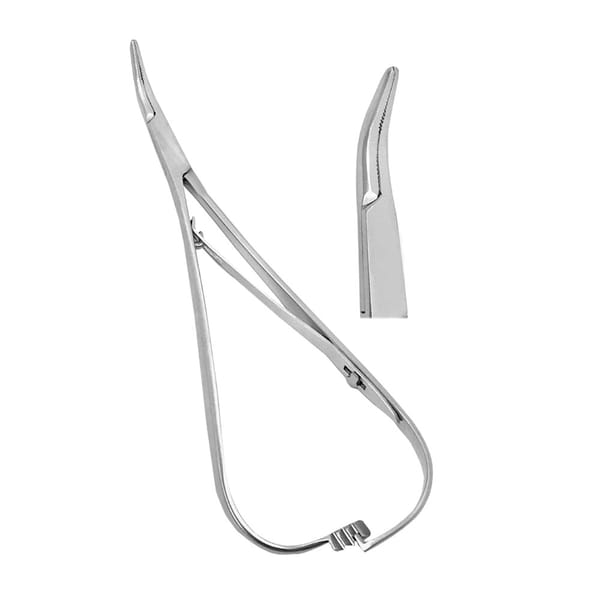 Smaha Elastomeric Ligature Placing Forceps 14cm Curved